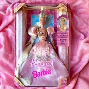Vintage 1997 Rapunzel Barbie in Box